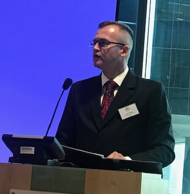 Patrick Dahm speaking